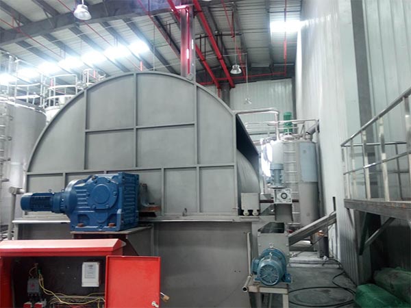 Precoat tühjendus rotatsioonist vaakumtoru filter
